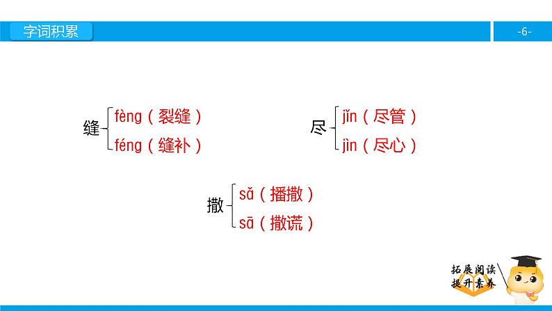 四年级【专项训练】课外阅读：一路花香（上）课件PPT06