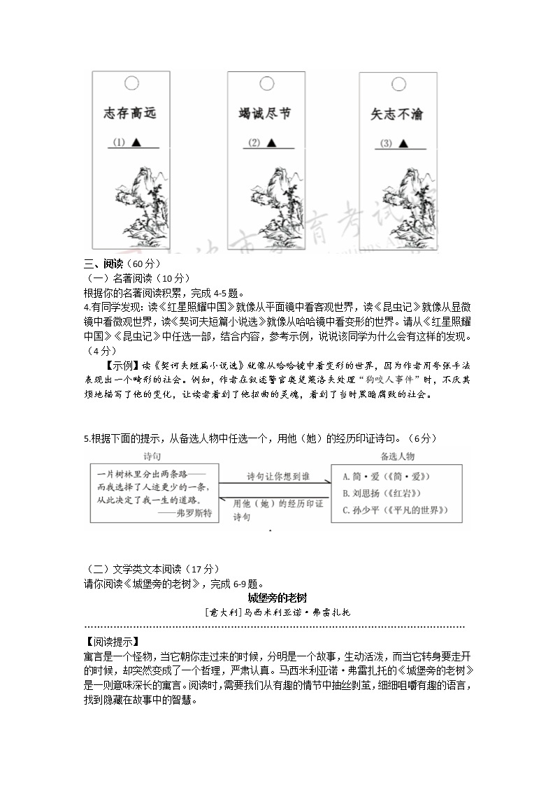 005-浙江省宁波市2020年中考语文真题02