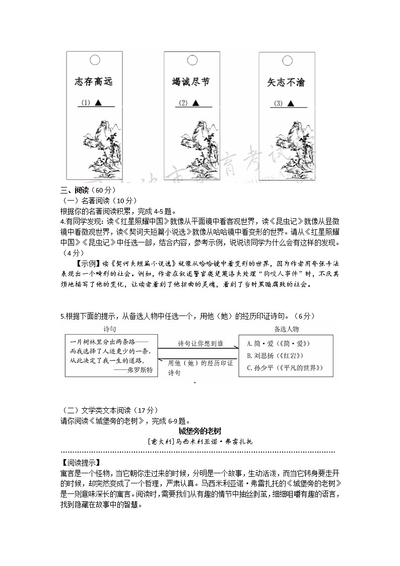005-浙江省宁波市2020年中考语文真题第2页