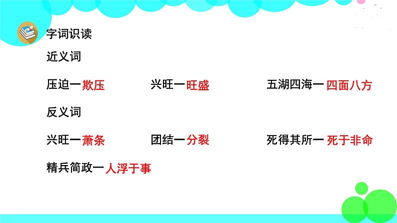 人教版语文六年级下册 12 为人民服务 PPT课件06