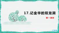 小学语文人教部编版四年级下册17 记金华的双龙洞优秀ppt课件