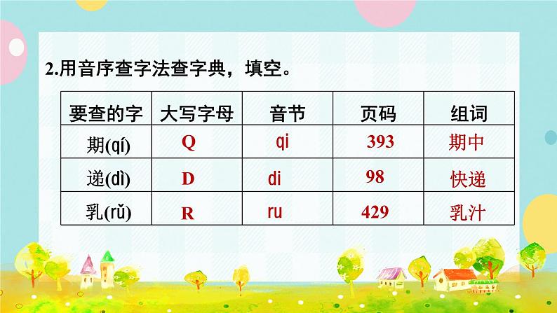 部编版语文一下 语文园地三  课件+教案05