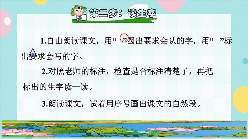13.荷叶圆圆课前预习课件第4页
