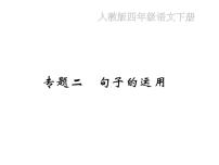 统编版语文四年级下册期末复习专题 训练课件 (3份打包 图片版 有答案)