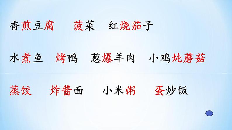 识字 4《中国美食》第一课时 课件 2021-2022学年部编版语文二年级下册第4页