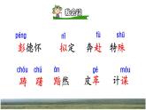 人教版五年级下册语文 第4单元 10.青山处处埋忠骨初读感知课件