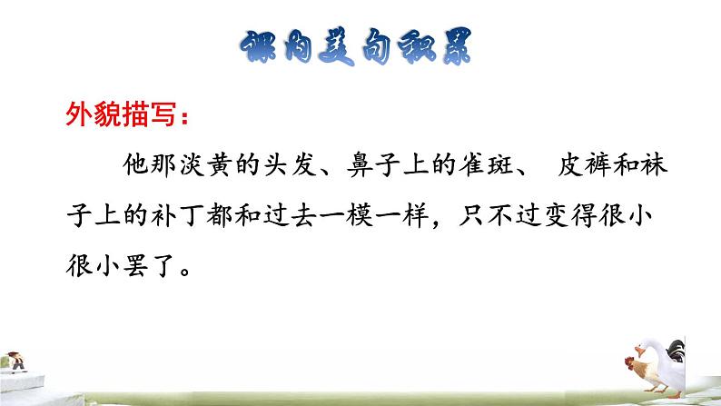 人教版六年级下册语文 第2单元 6骑鹅旅行记（节选）拓展积累课件第2页