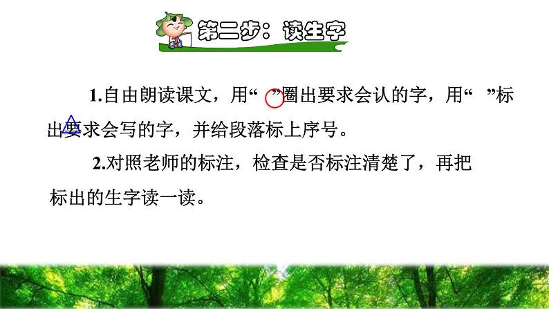 人教版二年级下册语文 第1单元 4  邓小平爷爷植树课前预习课件第5页