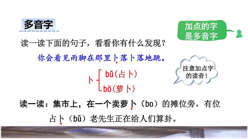 人教版四年级下册语文 第1单元 3.天窗 初读感知课件07