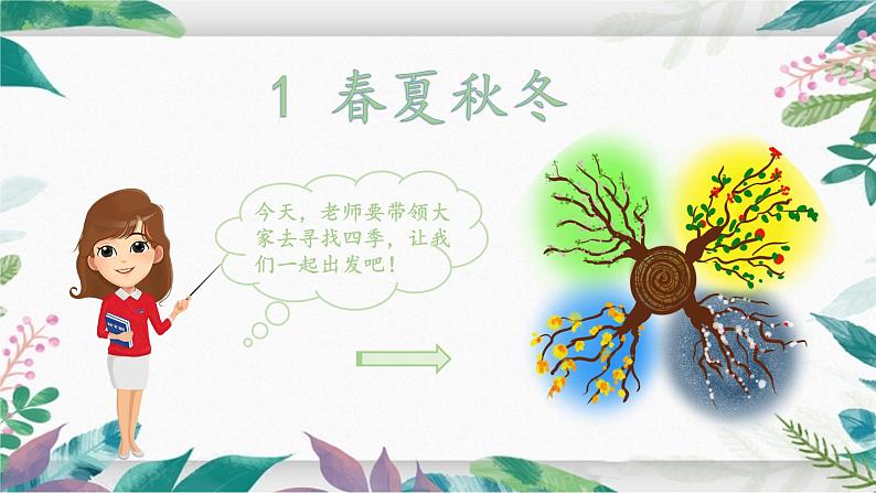 人教部编版语文一年级下册《识字——春夏秋冬》精品课件第2页