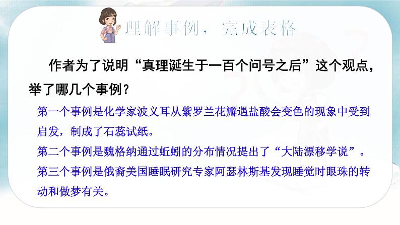 人教版语文六年级下册 第五单元15.真理诞生于一百个问号之后PPT课件+教案07