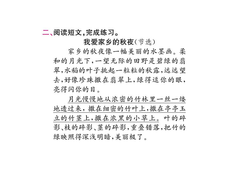 核心素养提升阅读一第5页