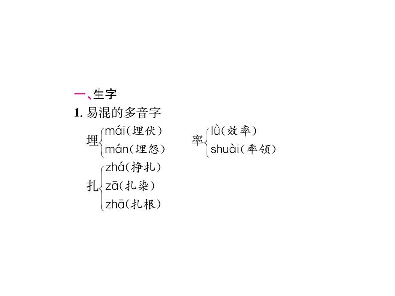 统编版语文四年级下册第二单元 训练课件 9份打包 图片版 有答案02