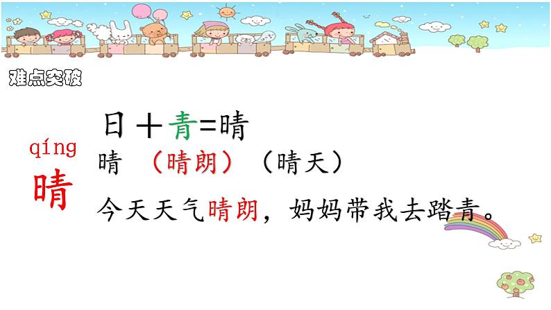 人教部编版语文一年级下册《识字（一）——小青蛙》课件24第5页