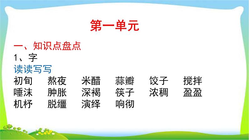 小升初语文重点知识点专项复习完美版课件PPT第4页