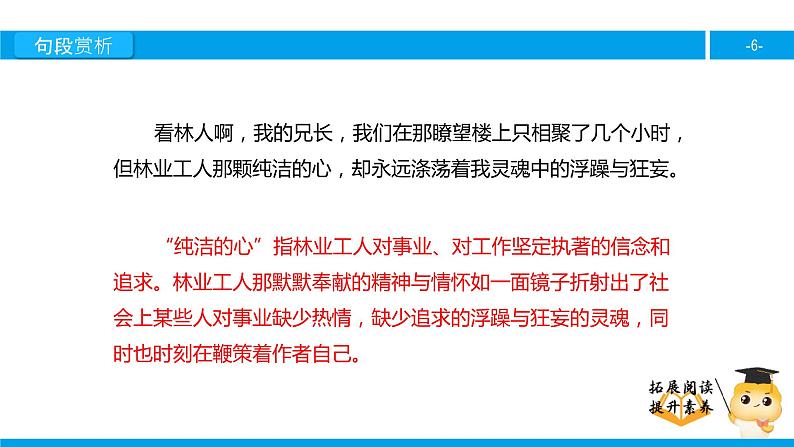 六年级课外阅读：白桦林的低语（下）课件PPT第6页