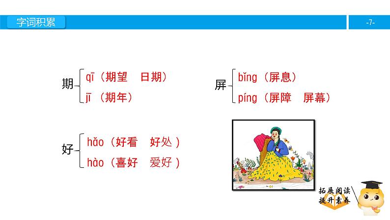 六年级课外阅读：东施效颦课件PPT第7页