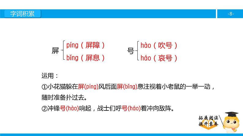 六年级课外阅读：黄河大合唱（上）课件PPT第8页