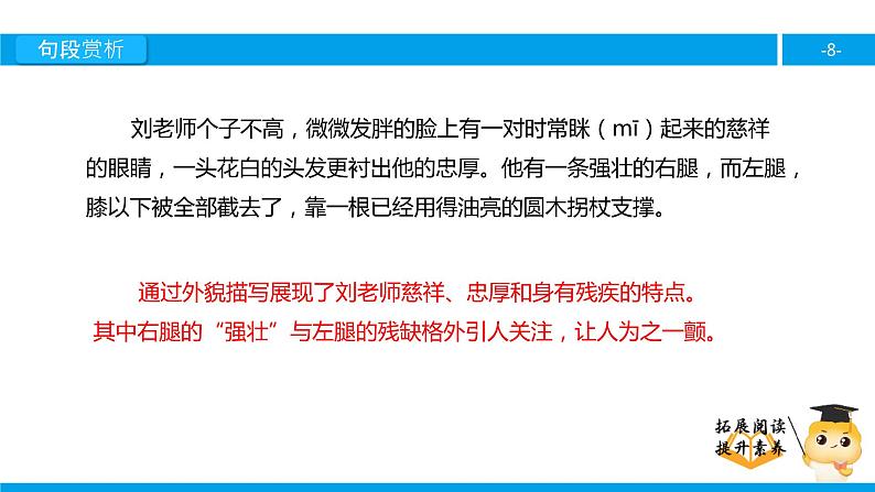 六年级课外阅读：理想的风筝（下）课件PPT第8页