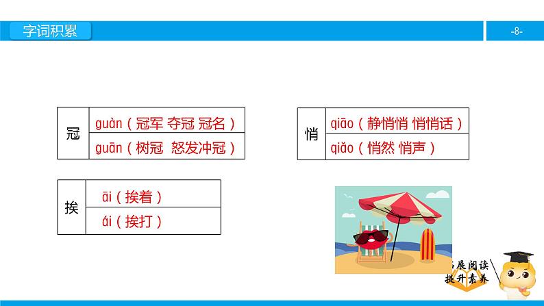 六年级课外阅读：三亚落日（上）课件PPT第8页