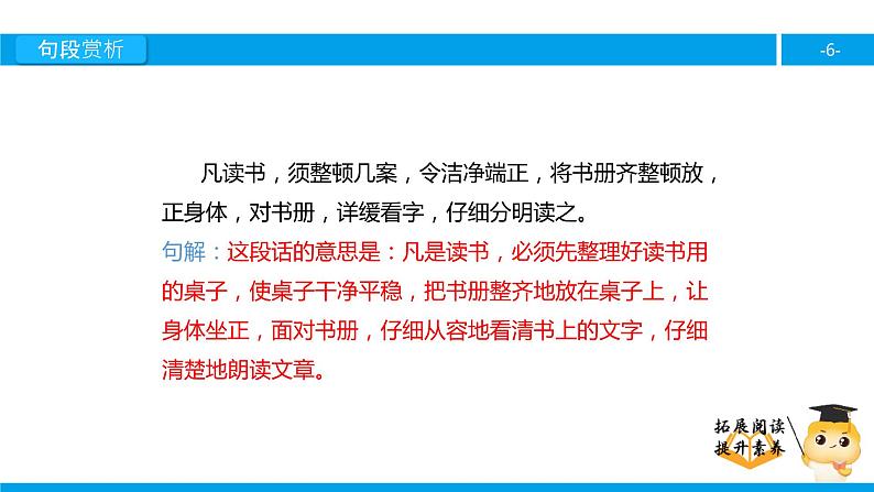 六年级课外阅读：熟读精思（节选）（下）课件PPT第6页