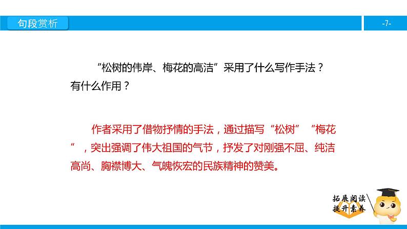 六年级课外阅读：我们爱你啊，中国 （下）课件PPT第7页