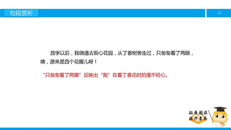 六年级课外阅读：寻找幸运花瓣儿（下）课件PPT第7页