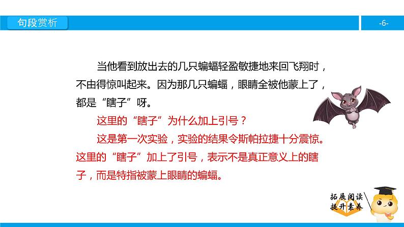 六年级课外阅读：夜晚的实验（下）课件PPT第6页