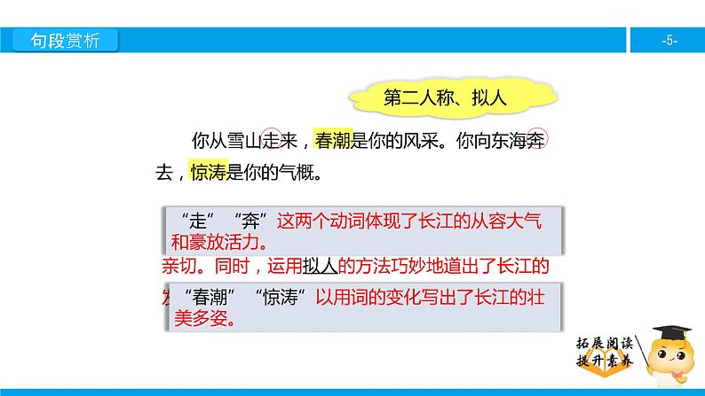 六年级课外阅读：长江之歌（下）课件PPT第5页