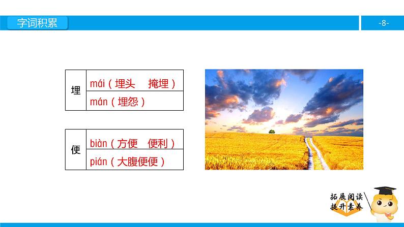 六年级课外阅读：最大的麦穗（上）课件PPT第8页