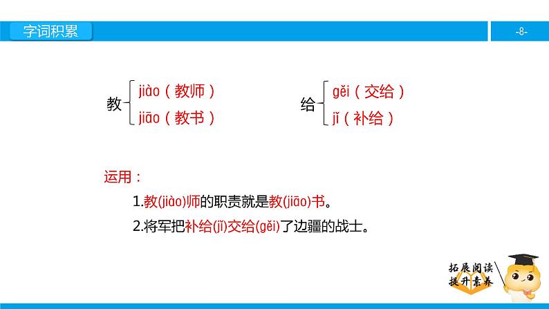 五年级【专项训练】课外阅读：滴水穿石的启示（上）课件PPT第8页