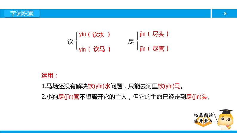 五年级【专项训练】课外阅读：黄鹤楼送别（上）课件PPT第8页