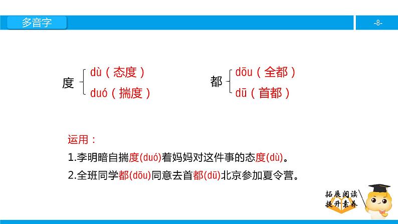 五年级【专项训练】课外阅读：假如只有三天光明（上）课件PPT第8页