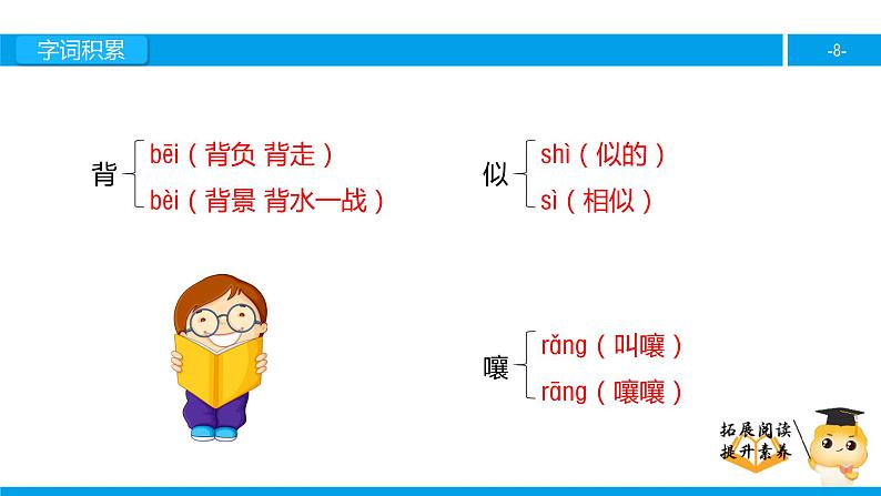 三年级【专项训练】课外阅读：学会查“无字词典”（上）课件PPT08