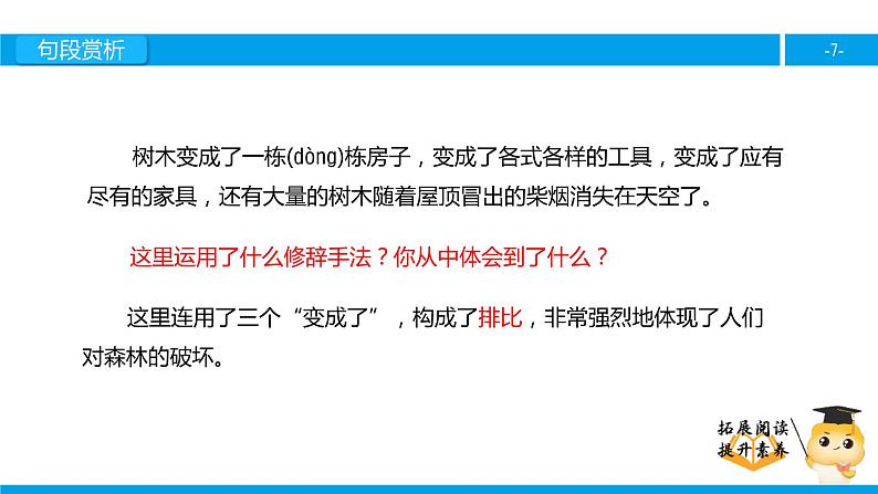 三年级【专项训练】课外阅读：一个小村庄的故事（下）课件PPT07