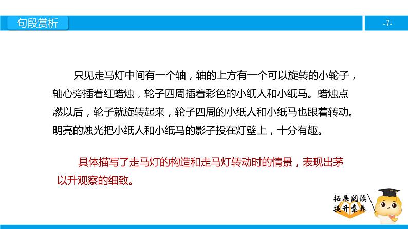 三年级【专项训练】课外阅读：走马灯的奥秘（下）课件PPT第7页