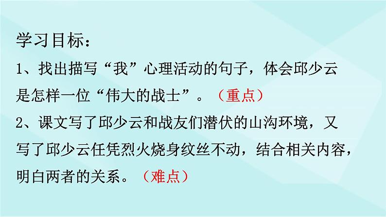 《我的战友“邱少云”》课件PPT第4页