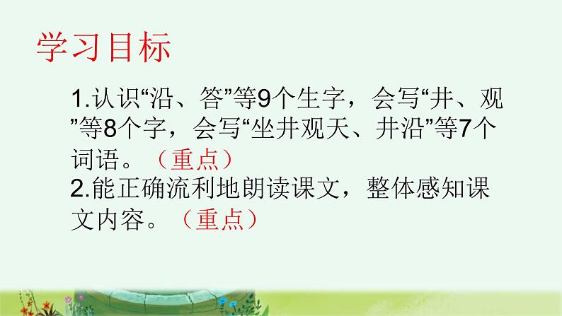 二年级语文上册 12坐井观天第一课时课件PPT第1页