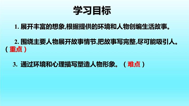 六年级语文上册 习作：笔尖流出的故事-课件PPT第3页