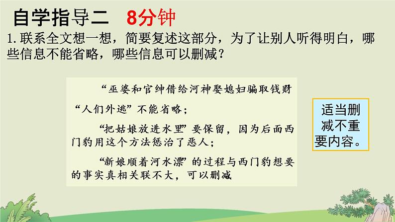 四年级语文上册 26 西门豹治邺第二课时课件PPT07