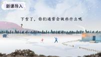 2020-2021学年12 雪地里的小画家教案配套ppt课件