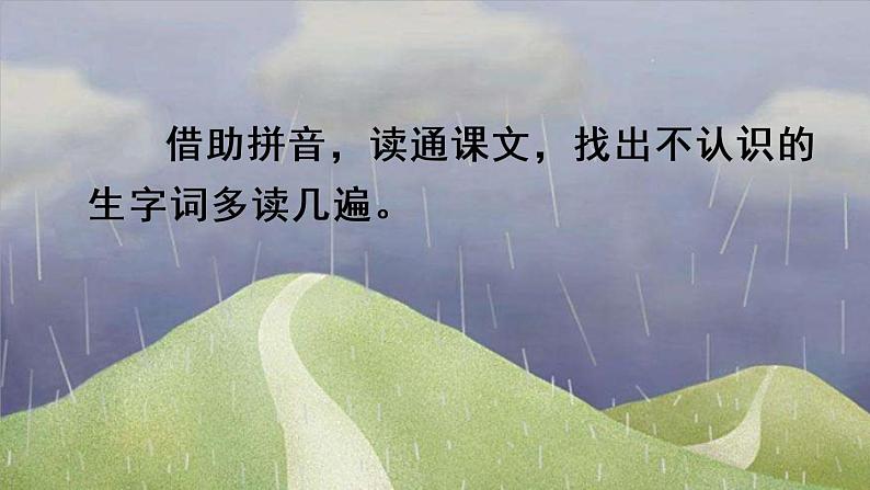 部编版一年级语文下册下14 《要下雨了》课件PPT03