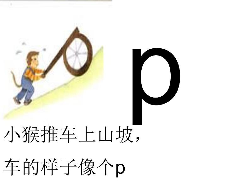 统编版语文一年级上册 3.b p m f 课件（24张PPT）05