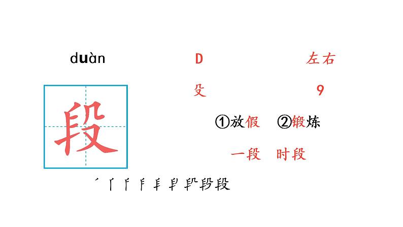 19 一只窝囊的大老虎 生字课件第3页