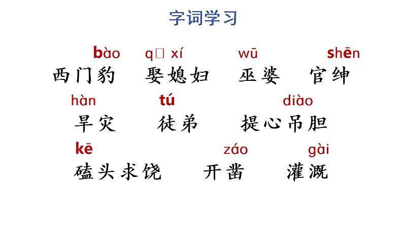 26 西门豹治邺 教学课件第4页