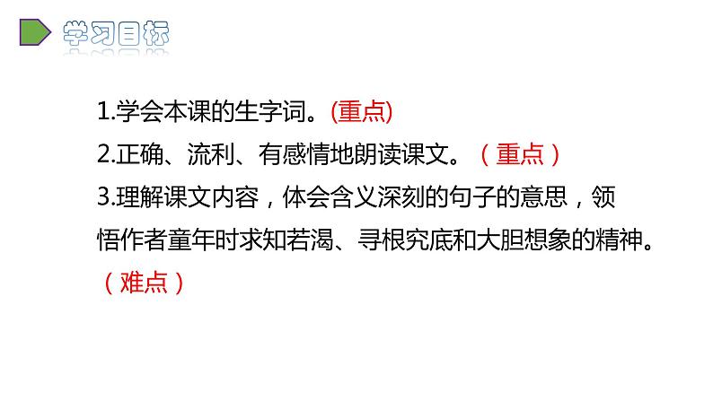 2022人教语文5年级下册课件23.童年的发现上课课件03