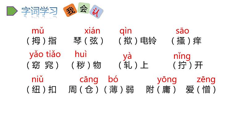 2022人教语文5年级下册课件22.手指教学课件04