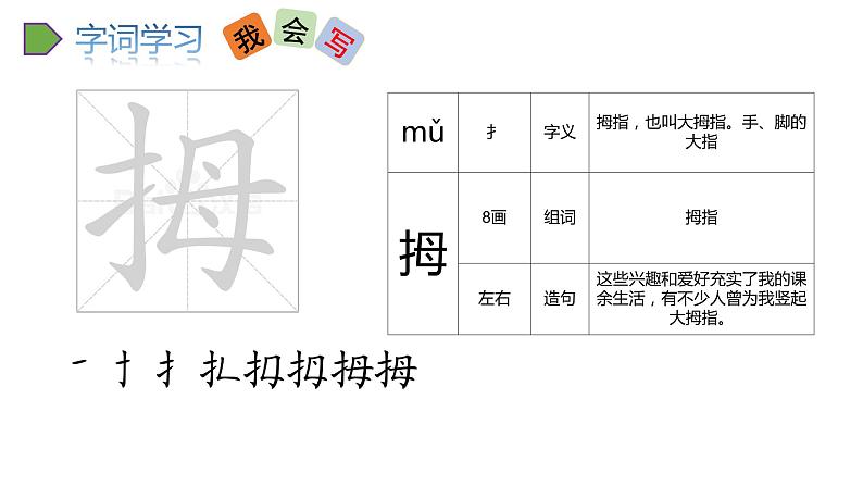 2022人教语文5年级下册课件22.手指教学课件05