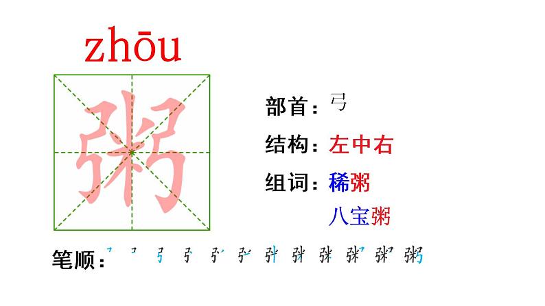 2022人教语文6年级下册课件2 腊八粥第8页