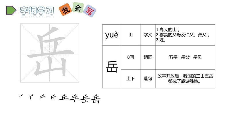 2022人教语文5年级下册课件.古诗三首教学课件05